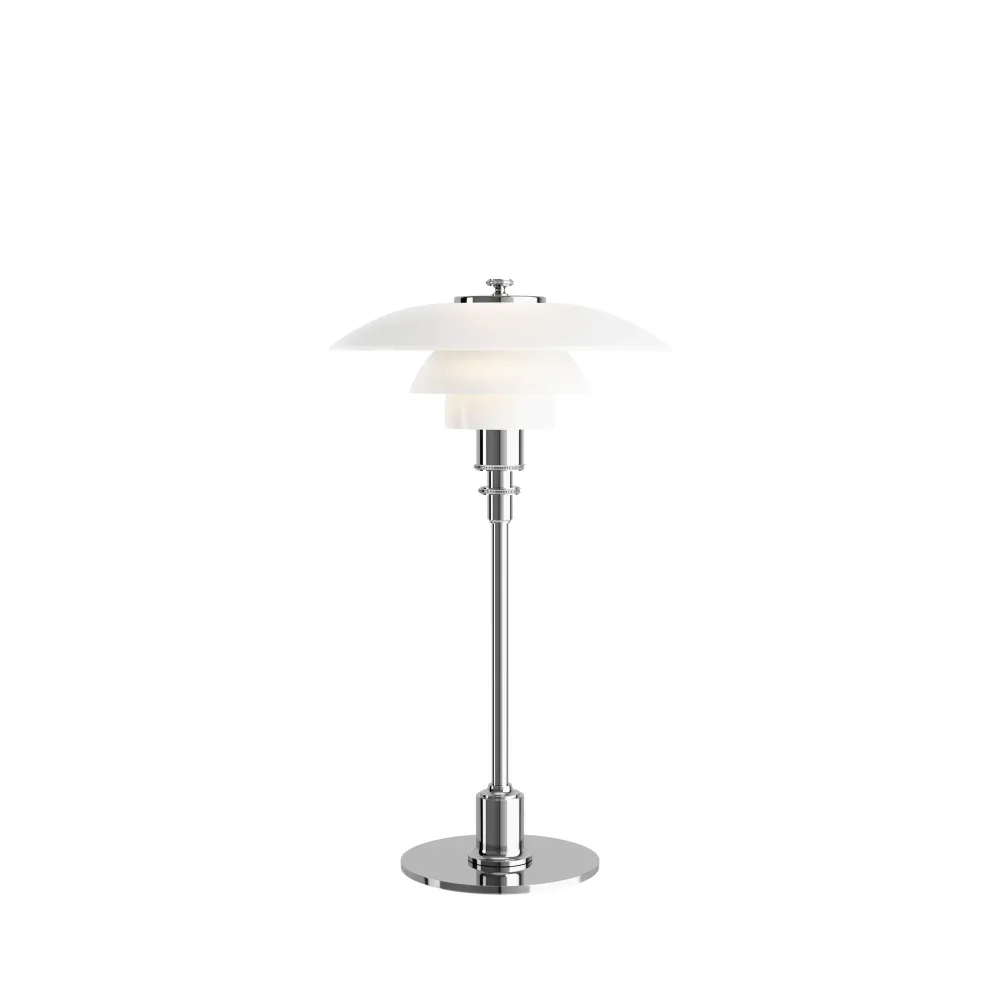 Bordlampe PH 2/1 højglansforkromet