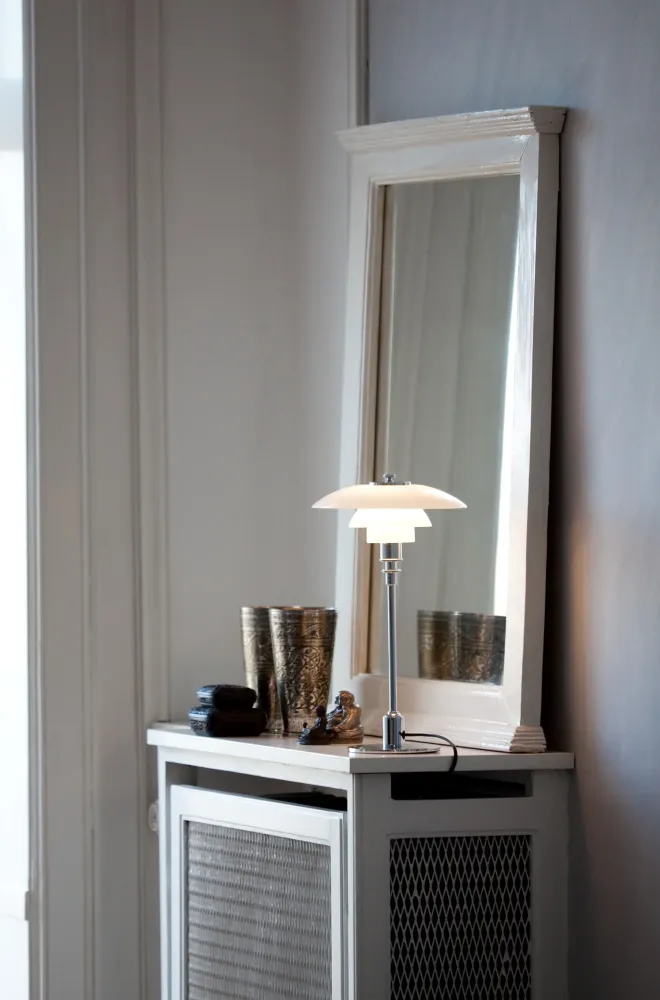 Bordlampe PH 2/1 højglansforkromet