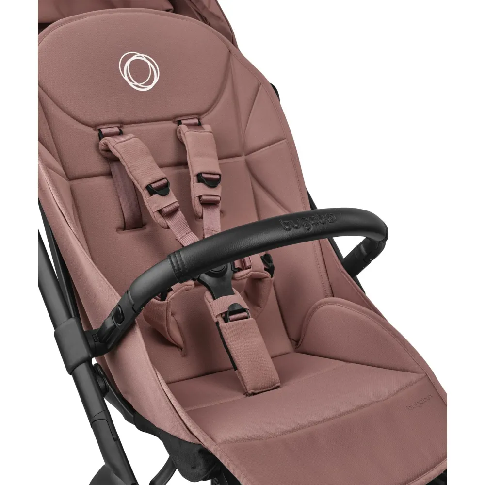 Bugaboo Butterfly 2 Full Black/Dusty Pink-Dusty Pink
