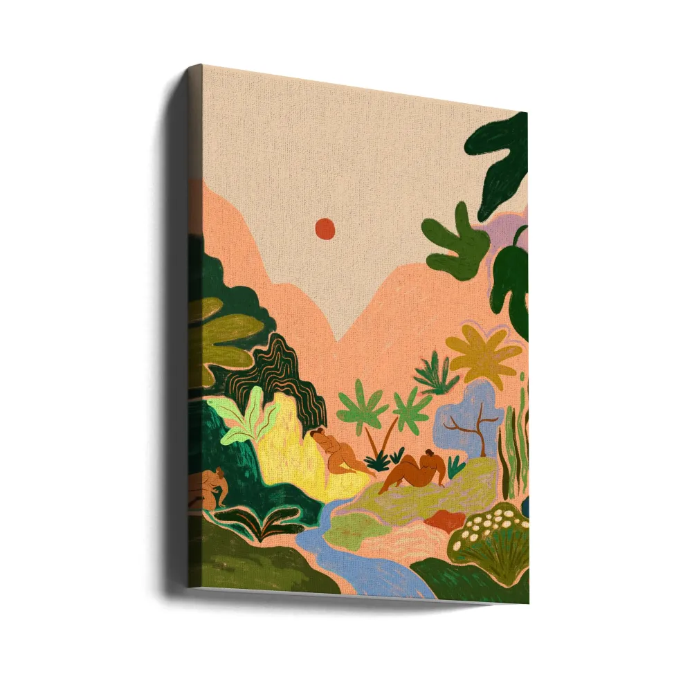 Canvas - Lost Paradise No2 from Florida 30x40cm