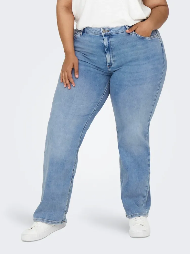 CARWILLY HW RUMMELIG JEANS - 2 længder - Noos 42