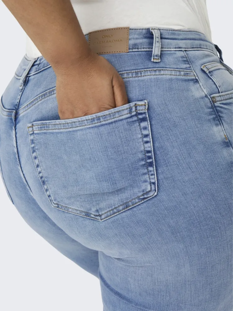 CARWILLY HW RUMMELIG JEANS - 2 længder - Noos 42