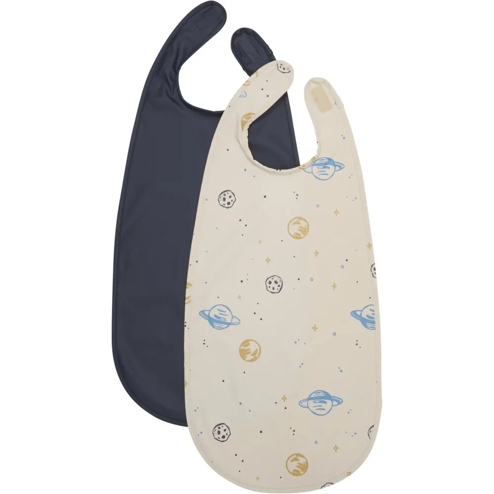 CeLaVi Onyx Navy Long Pu Hagesmæk 2-Pak