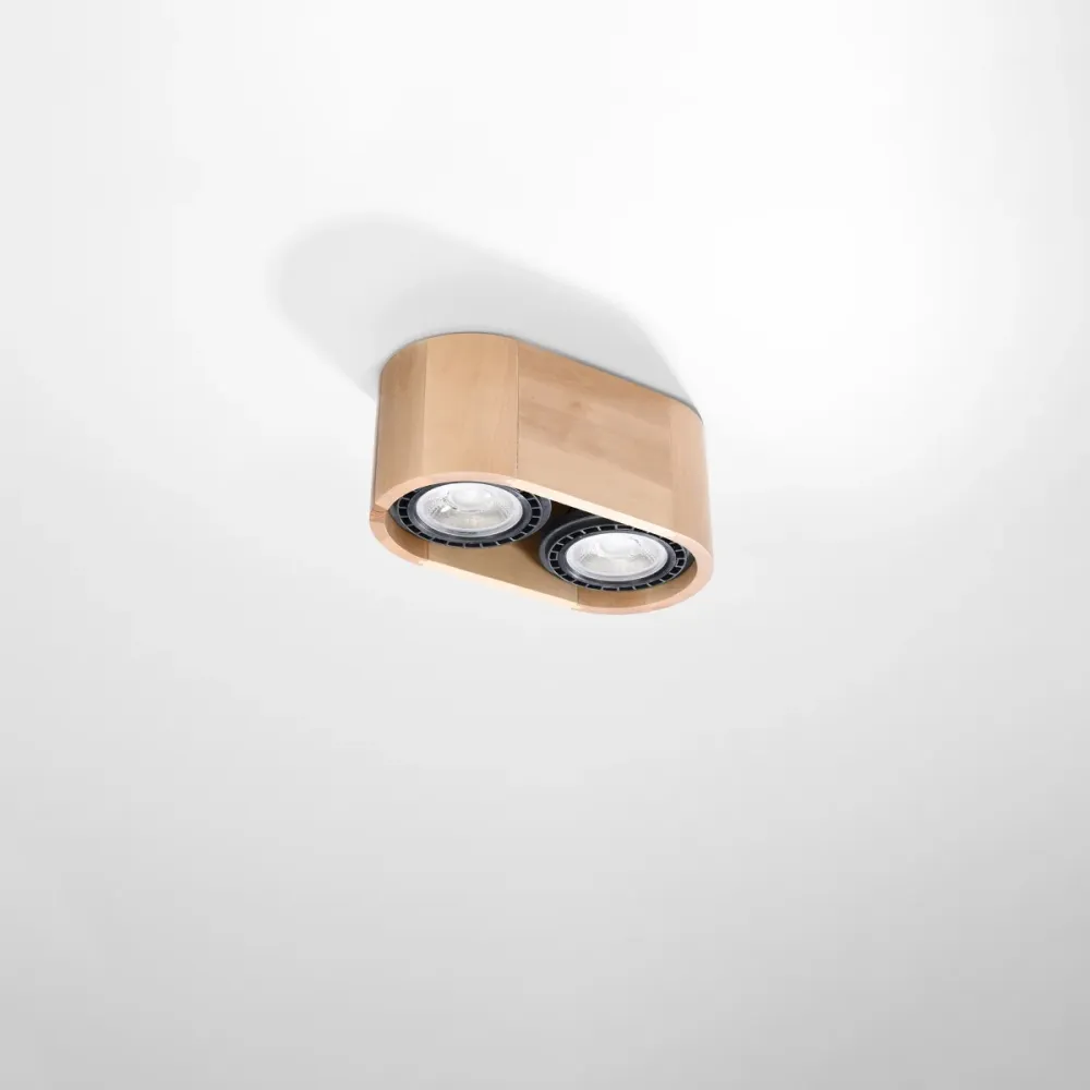 CHIRP Sonar Loftlampe ESSENTIAL 2 naturtræ