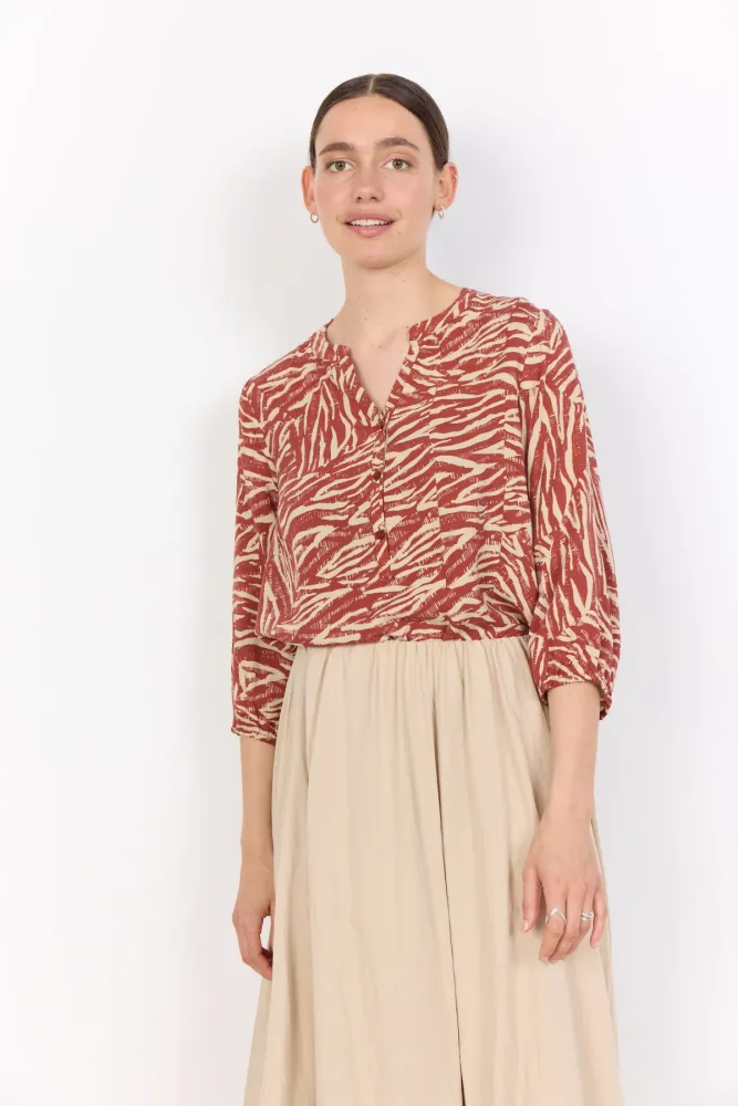 CHIRP Sonar SC-SADE 2 Bluse Rust rød Xs