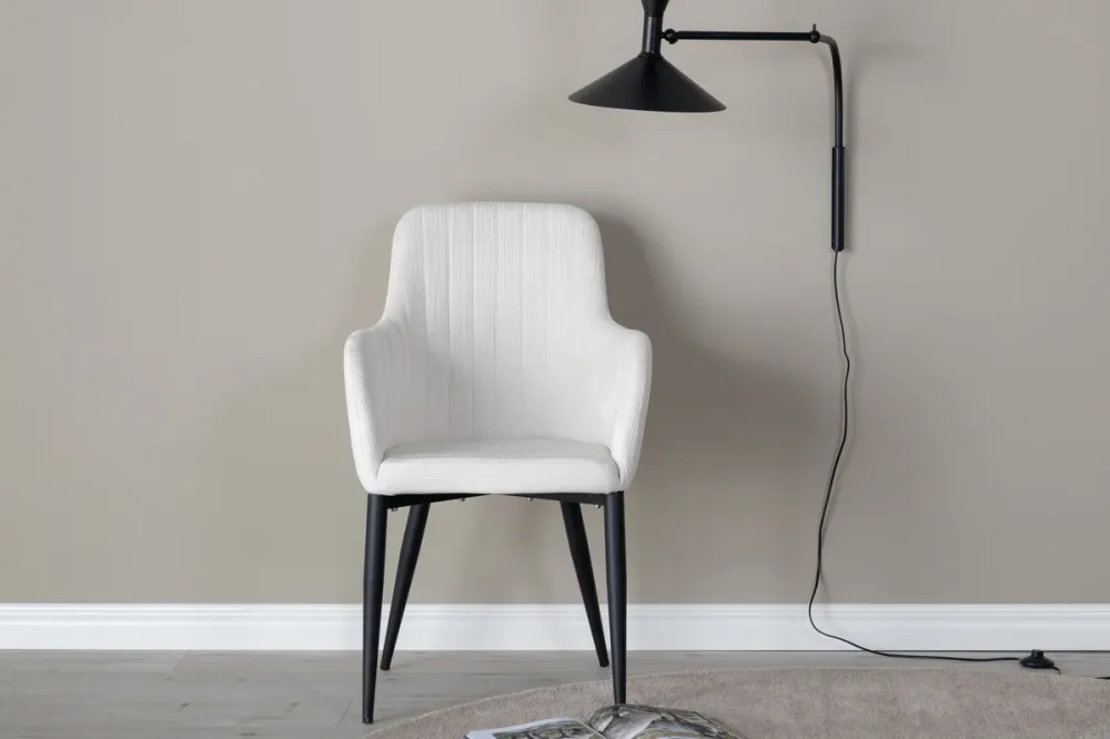 Comfort Spisebordsstole 2-stk Alabast