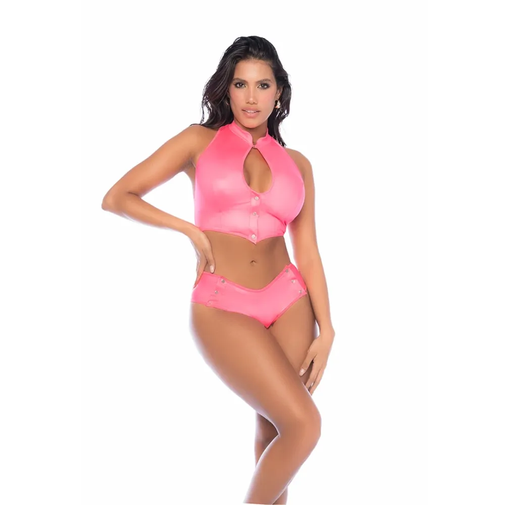 Conjunto de Dos Piezas - L/XL - Rosa Brillante Preloaded Charts