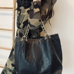 Crossbody BLACK med 2 taskeremme
