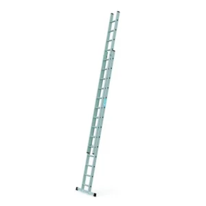 2 delt skyde stige - 2 x 14 trin - 7150H mm - Zarges
