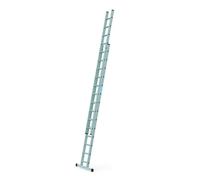 2 delt skyde stige - 2 x 14 trin - 7150H mm - Zarges