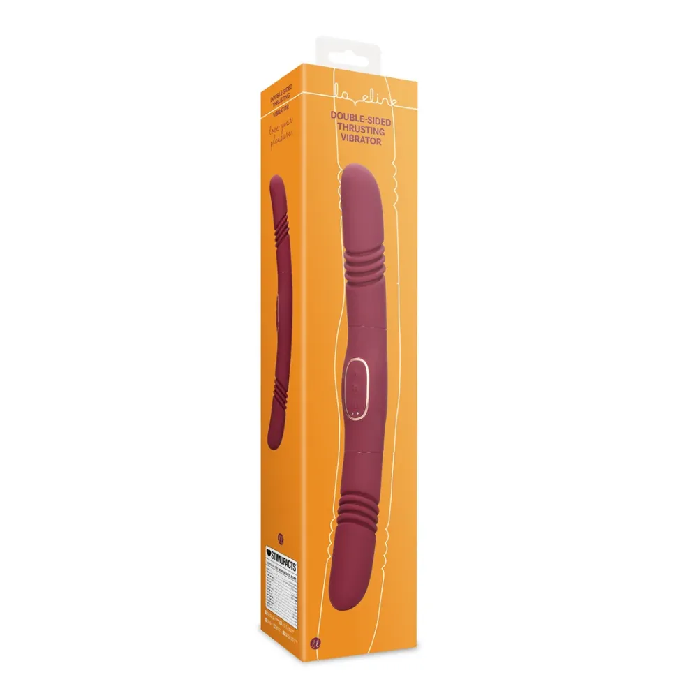 Dobbeltsidet stødvibrator - Merlot Grape