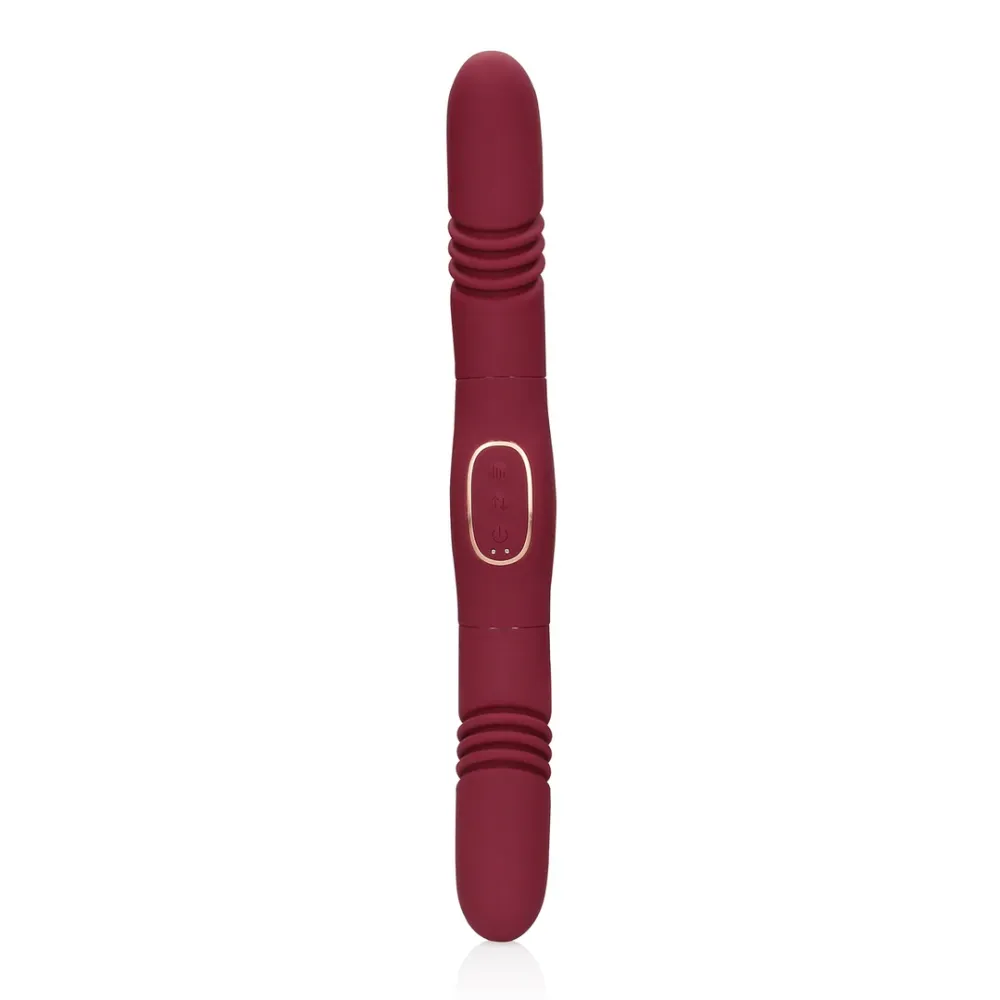 Dobbeltsidet stødvibrator - Merlot Grape