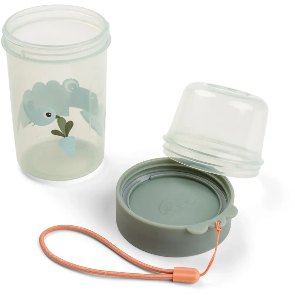 DonebyDeer Emerald To Go 2-Way Snackbøtte L Croco
