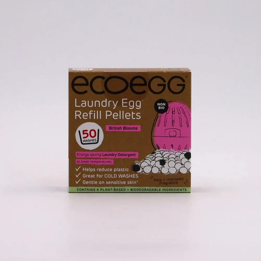 Ecoegg 2nd Gen vaskeæg REFILL - 50 vaske Orange