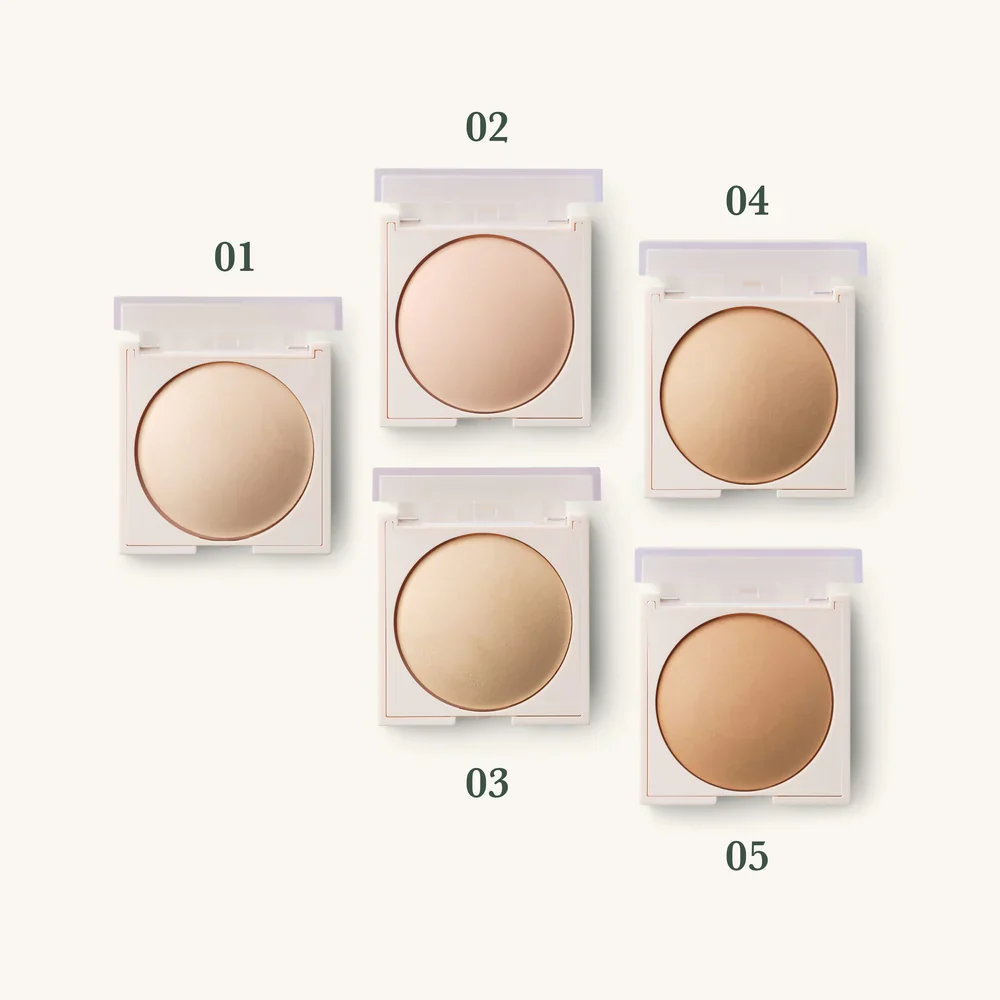ECOOKING - Mineral Powder 02 - Kold undertone - PRE ORDER / NÝTT ÁVEGIS (væntast í FO uml. 2. februar) White | Black