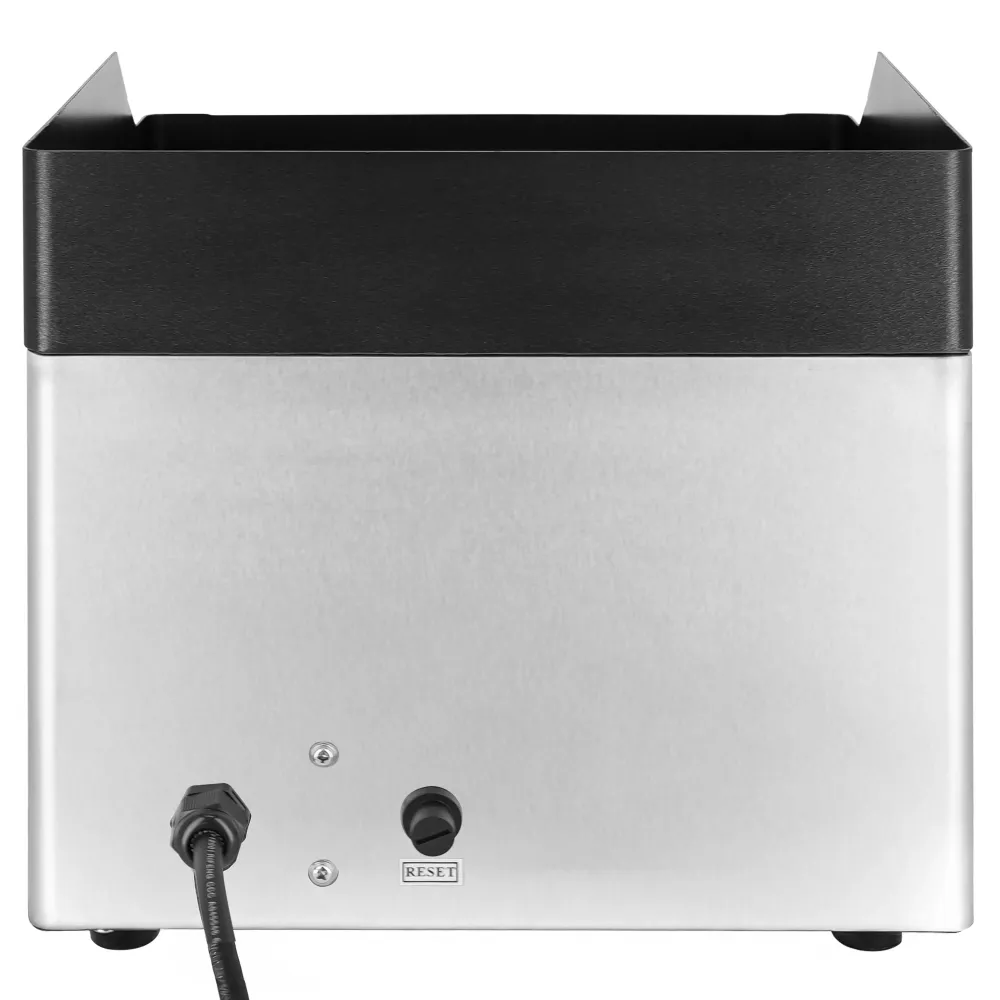 Elektrisk stegeplade - 2,2 kW - Glat