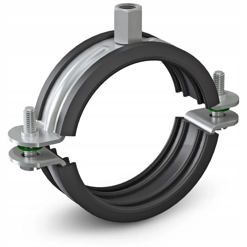 Enkelt rørbøjle med DUO UPDG-belægning Niczuk-Thale 2" 59-64 mm 1 stk.