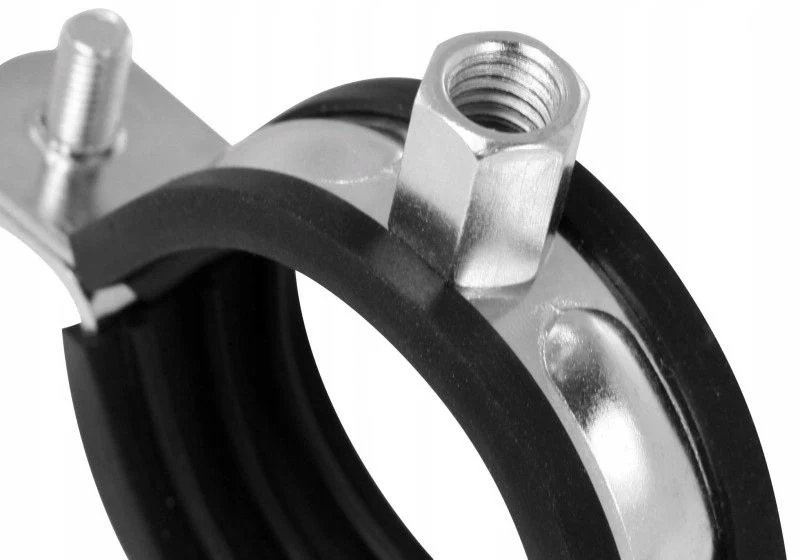 Enkelt rørbøjle med DUO UPDG-belægning Niczuk-Thale 2" 59-64 mm 1 stk.