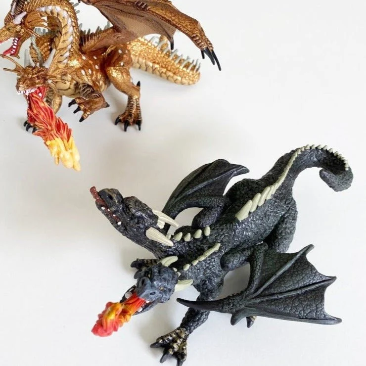 Fantasy Drager fra Papo - 2 stk.