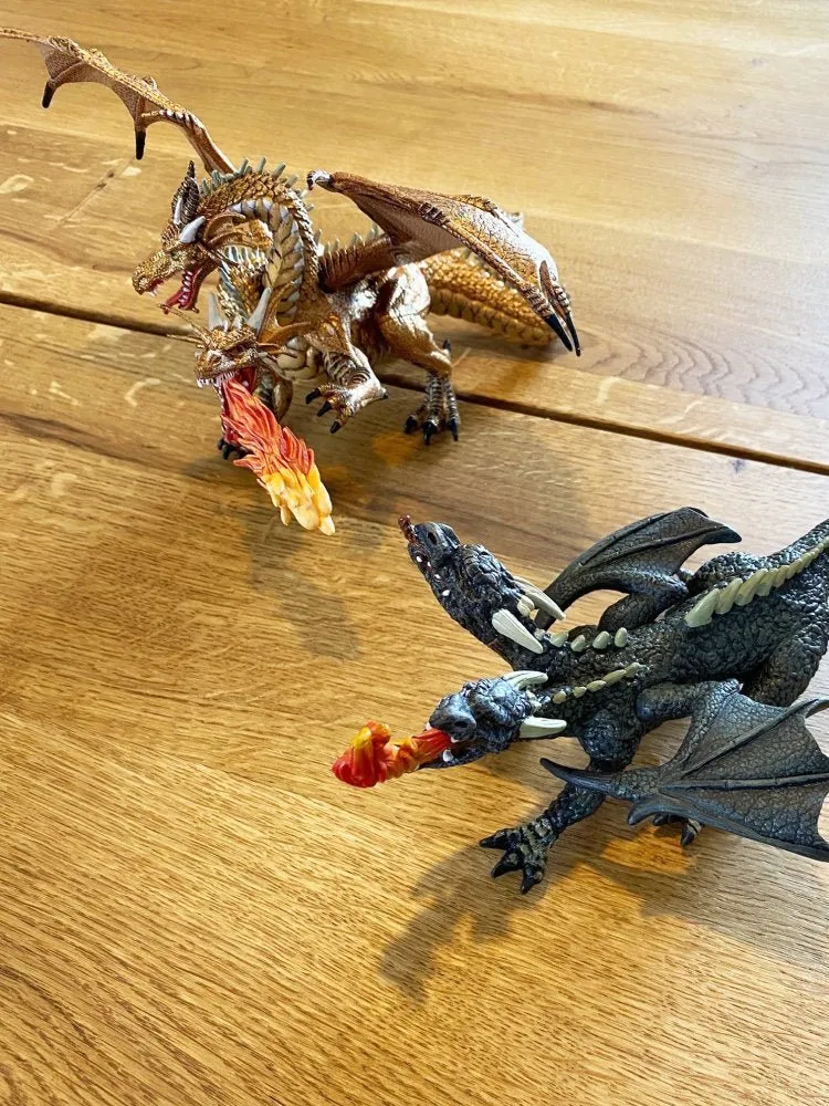 Fantasy Drager fra Papo - 2 stk.