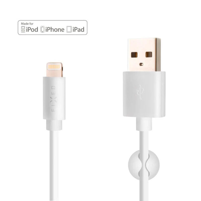 Fixed USB- til Lightning Kabel 2m - Ivory