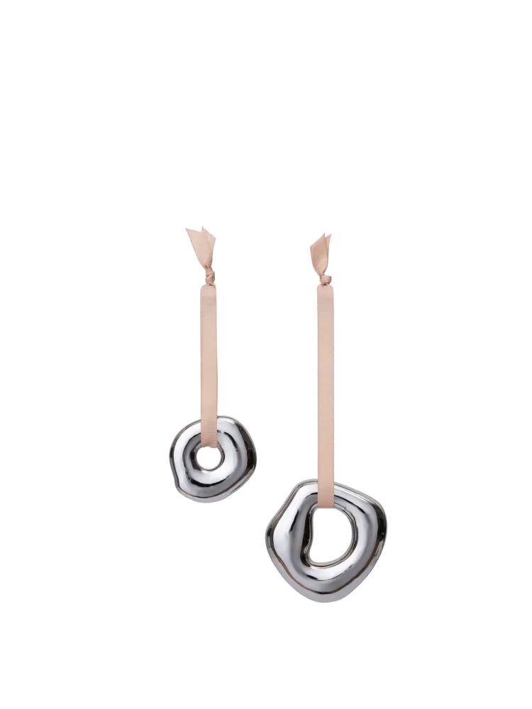 Flush Mount Orrith Ornaments - Set 2 - Sterling