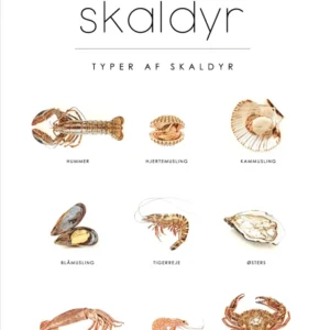 Flush Mount Skaldyr - Mad guide plakat nr. 2 70