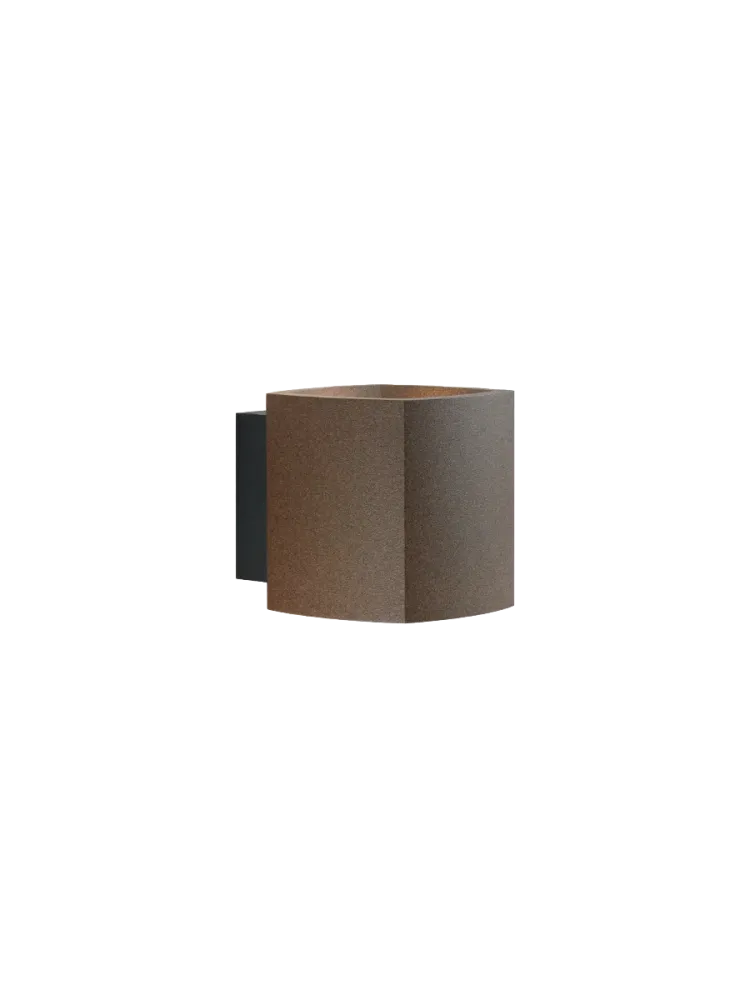 Flydende Point Mirage W2 Væglampe - Rust