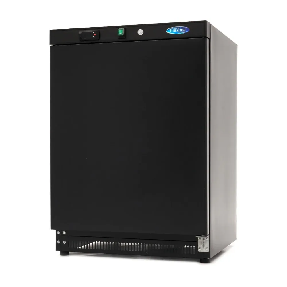 Fryser - 200L - 2 Faste hylder - Onyx