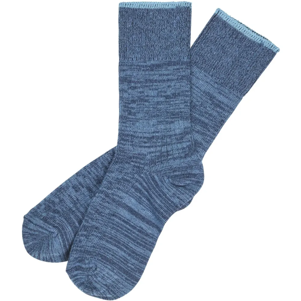 FUB ebony navy/washed indigo Melange Strømper 2-Pak 19