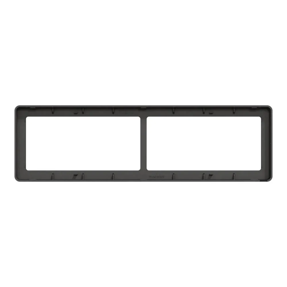 LK FUGA Base 63 Designramme 2x2 Modul – Koksgrå