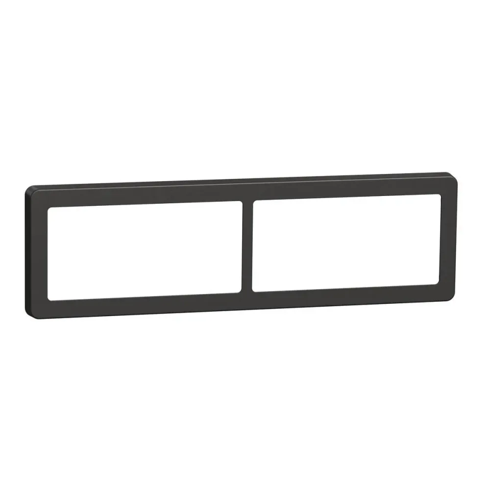 LK FUGA Base 63 Designramme 2x2 Modul – Koksgrå