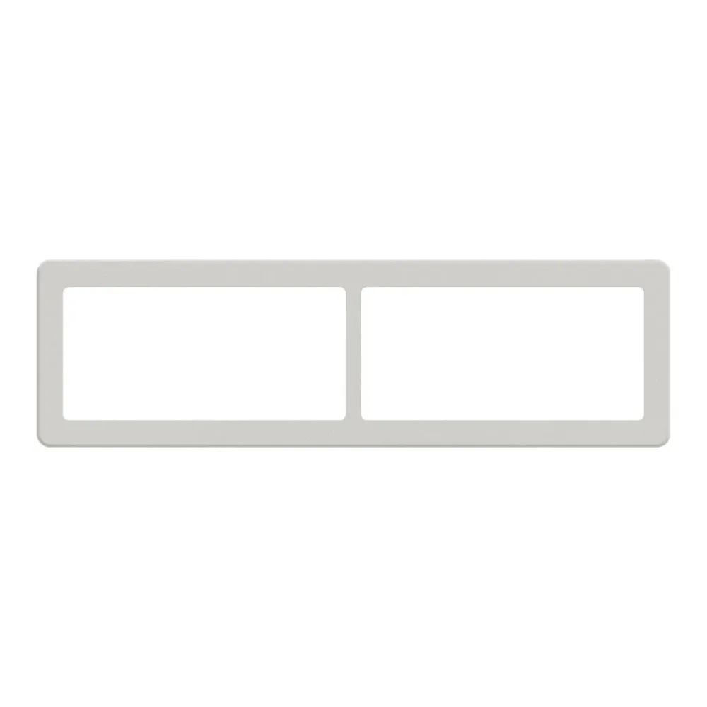 FUGA Base 63 Designramme 2x2 modul – Lysegrå