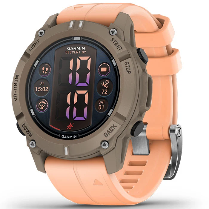 Garmin Descent G2 Paloma Shell Coral Rem