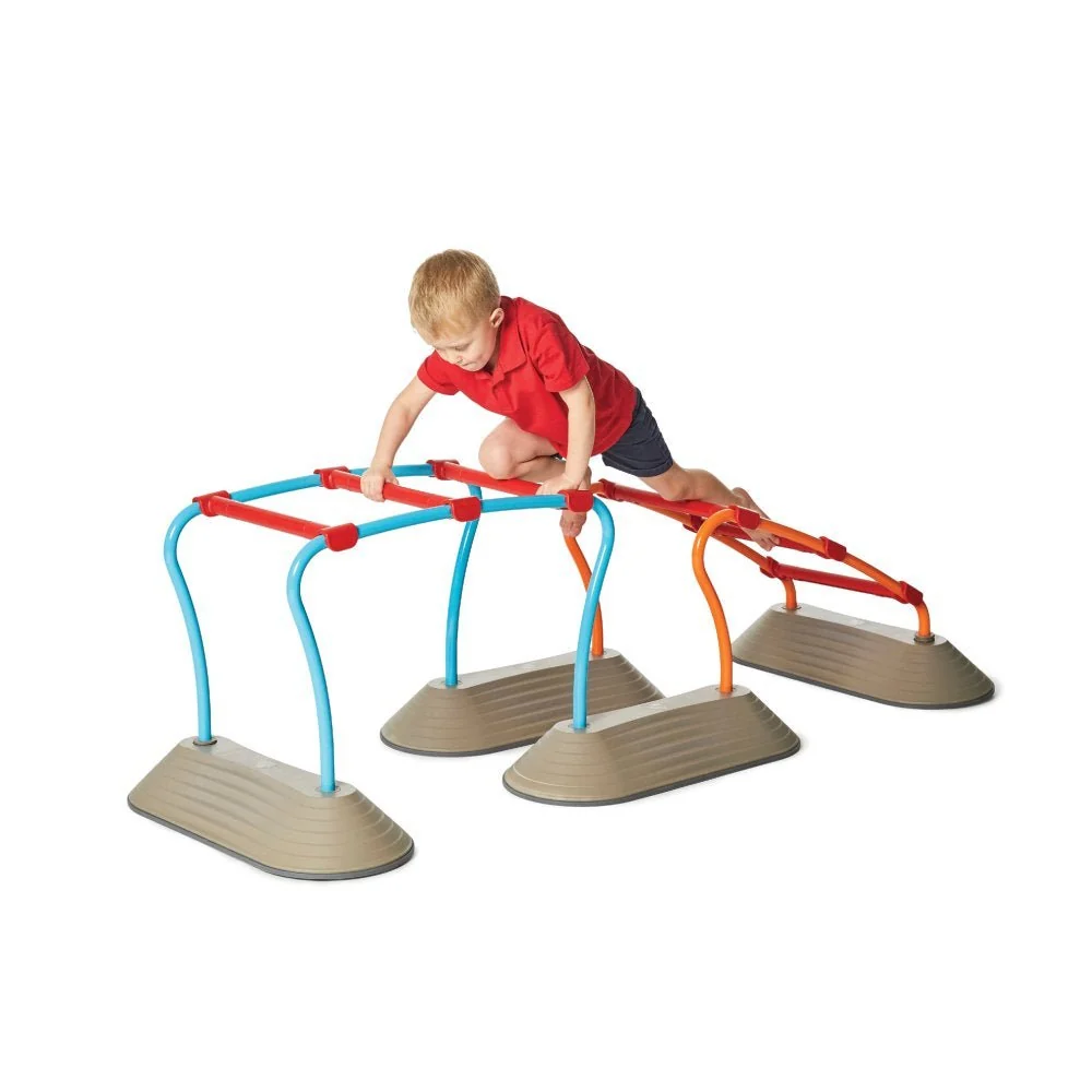 Gonge Compact Parkour - Lige Forhindring - 2 stk - Blå