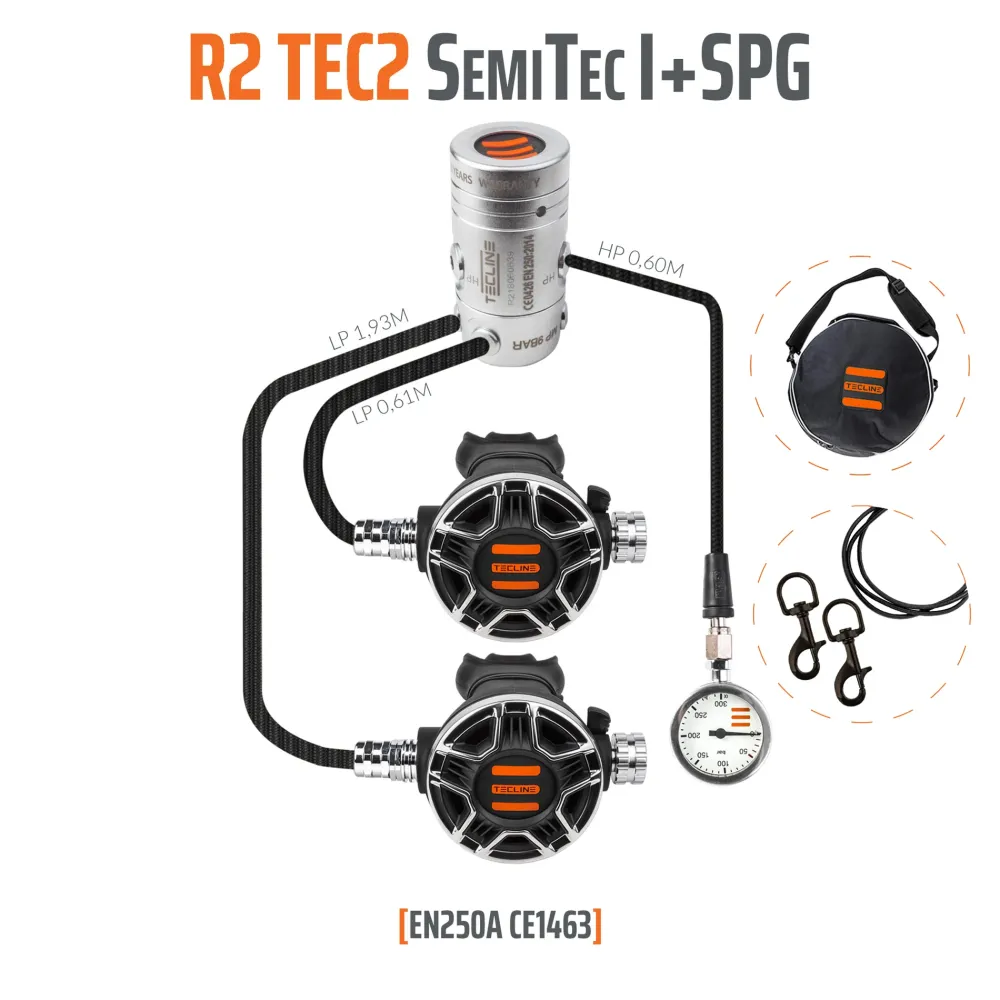GPS Chartplotter Tecline - Regulator sæt - R2 Tec 2 Semi Tec 1 + SPG