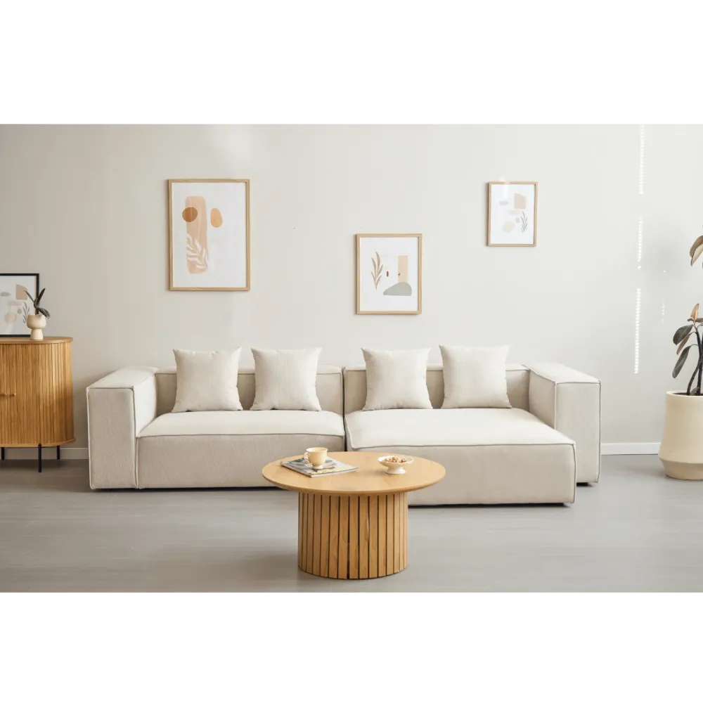 Hailey - Modulsofa I Taupe Med 2 Moduler L: 294 X D: 100 X H: 65 cm