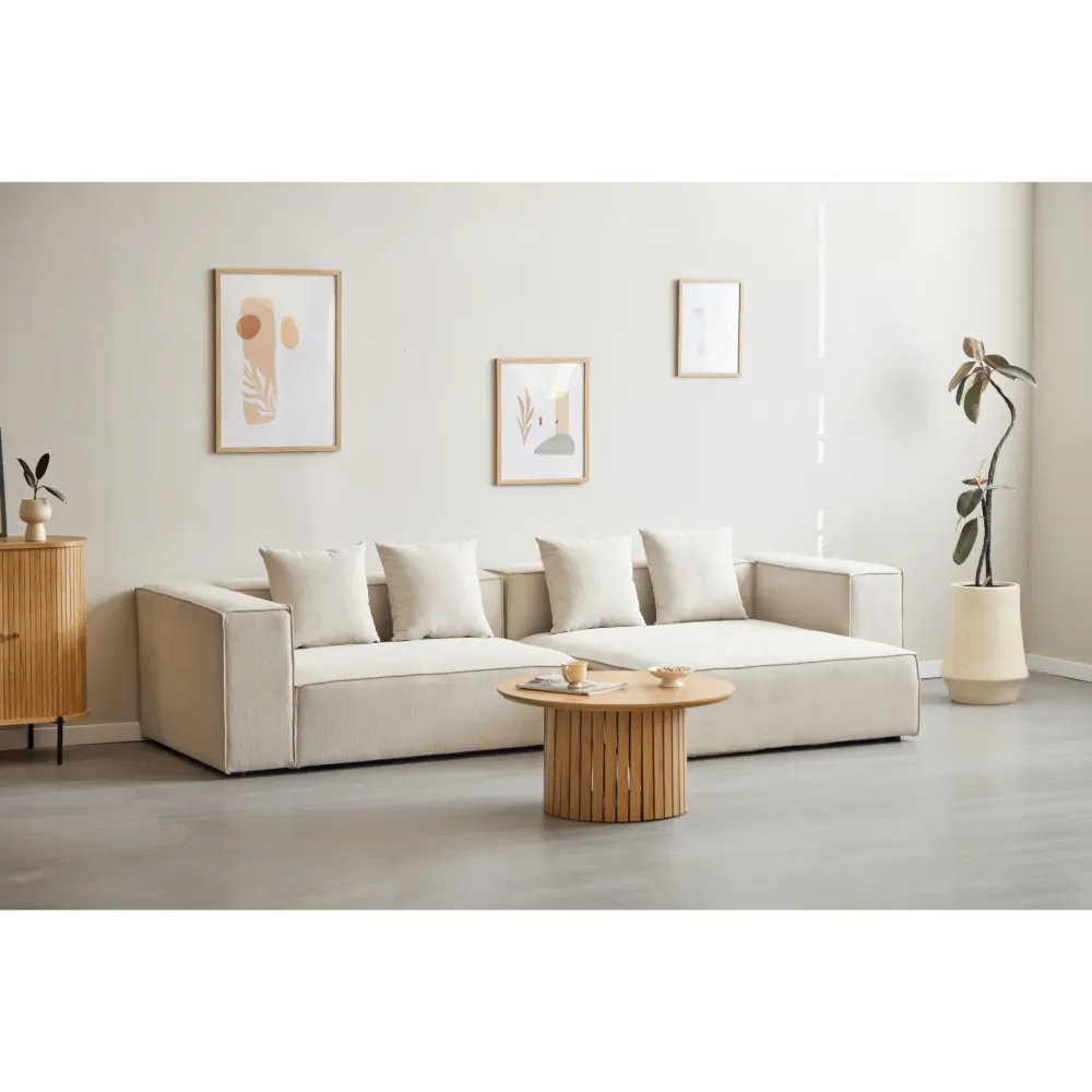Hailey - Modulsofa I Taupe Med 2 Moduler L: 294 X D: 100 X H: 65 cm