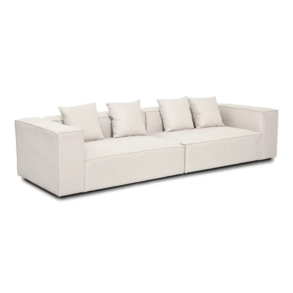 Hailey - Modulsofa I Taupe Med 2 Moduler L: 294 X D: 100 X H: 65 cm