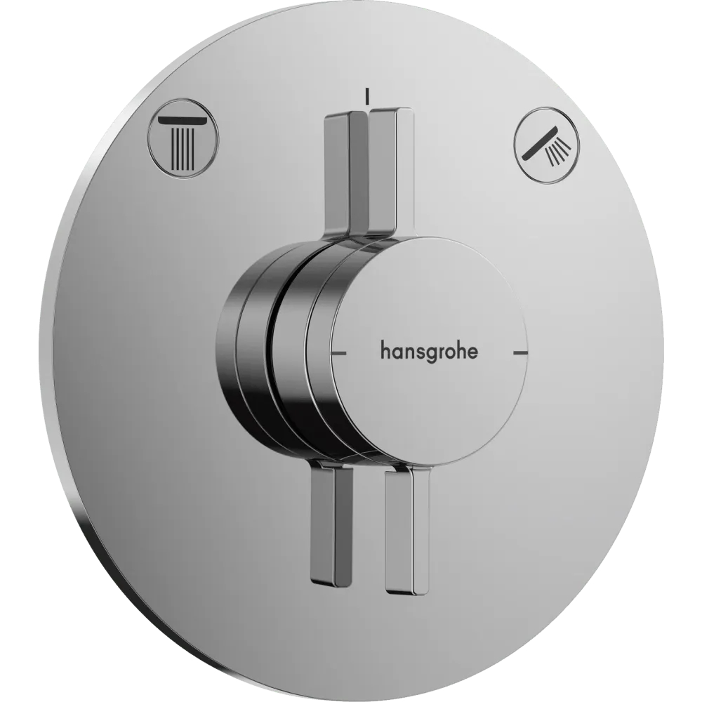 Hansgrohe DuoTurn S Armatur til indbygning 2 udtag – krom