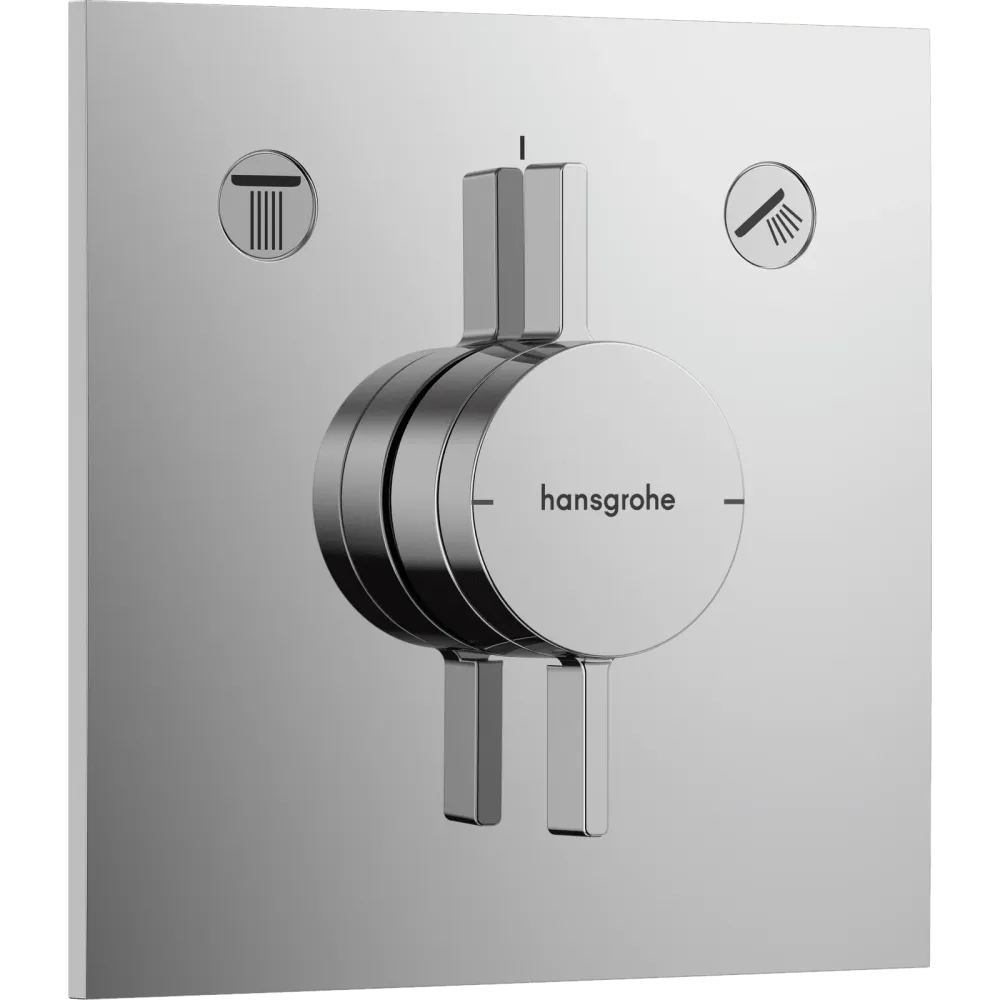 Hansgrohe DuoTurn E Armatur til indbygning 2 udtag – krom