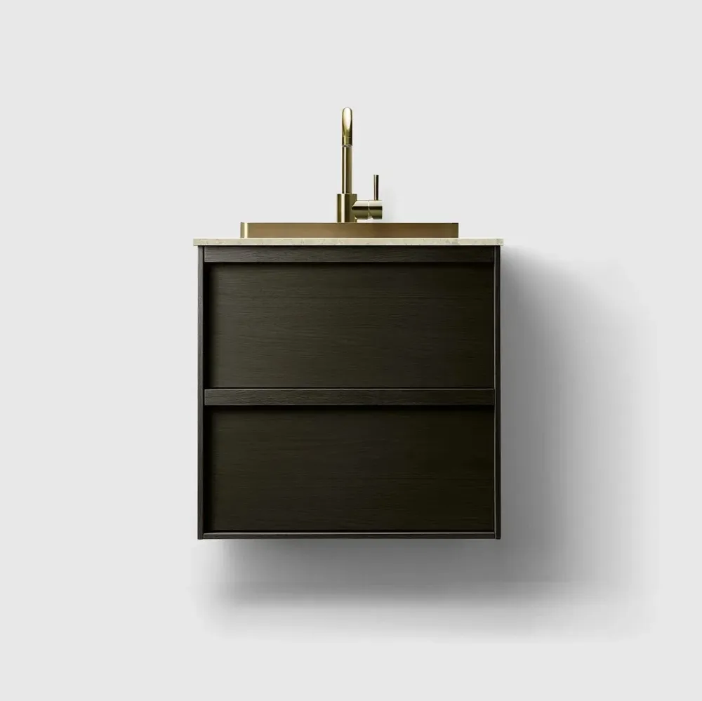 HAVEN H2/60 - Shadowy Wood med stenbordplade Black