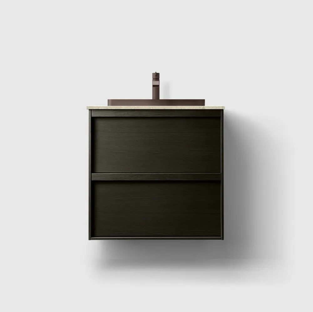 HAVEN H2/60 - Shadowy Wood med stenbordplade Black