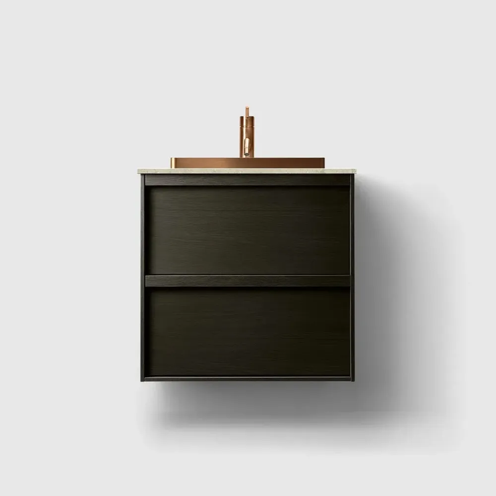 HAVEN H2/60 - Shadowy Wood med stenbordplade Black