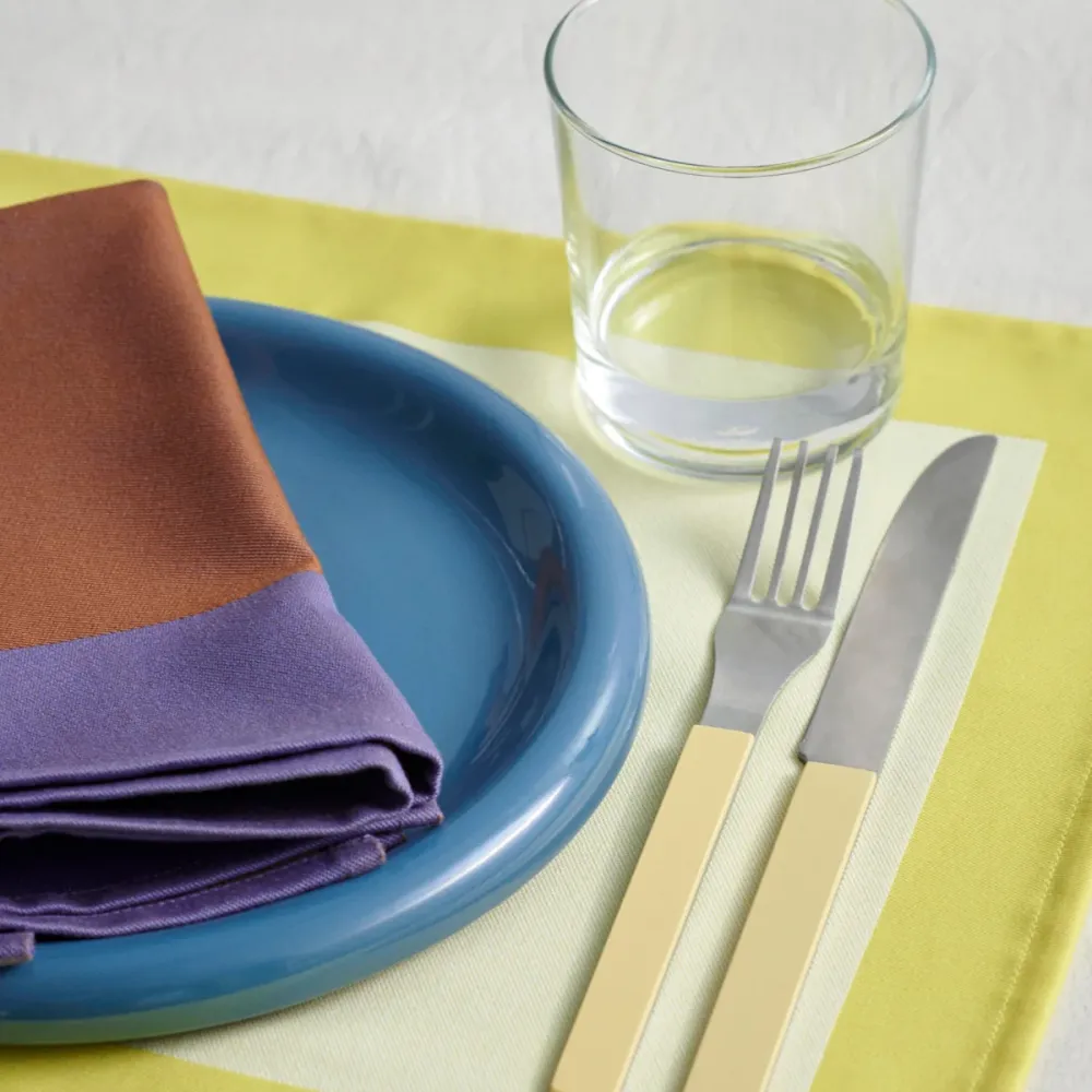 HAY Barro Plate - 24cm. - Deep Blue - Set 2 stk.
