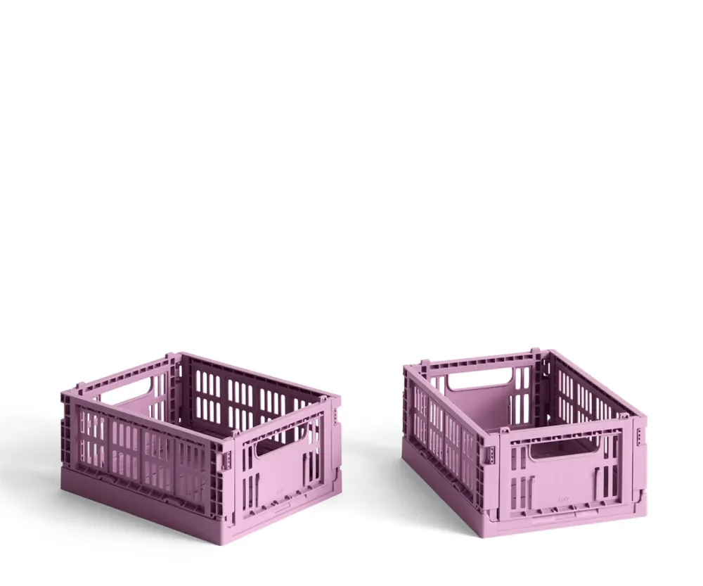 HAY Colour Crate - mini - place 2 - Dusty rose