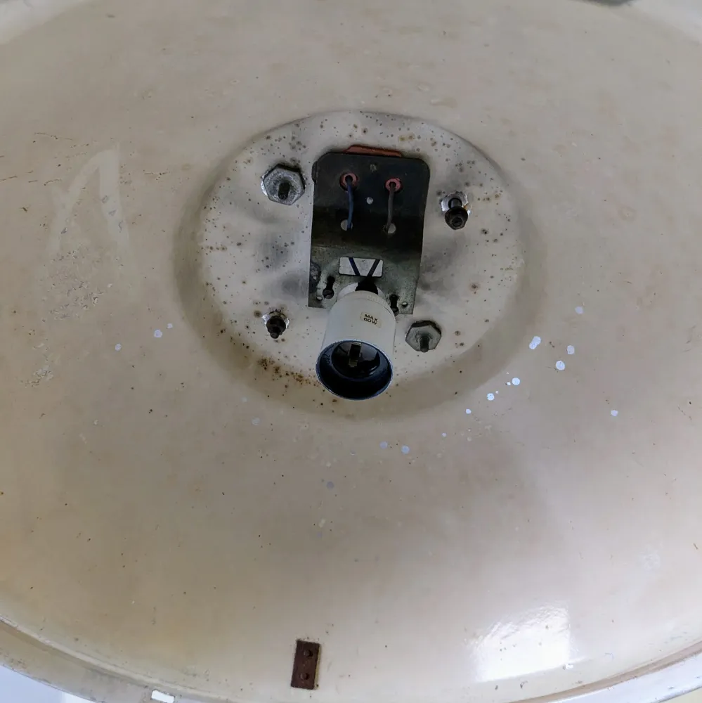 Industri loftlampe fra Østtyskland model 2