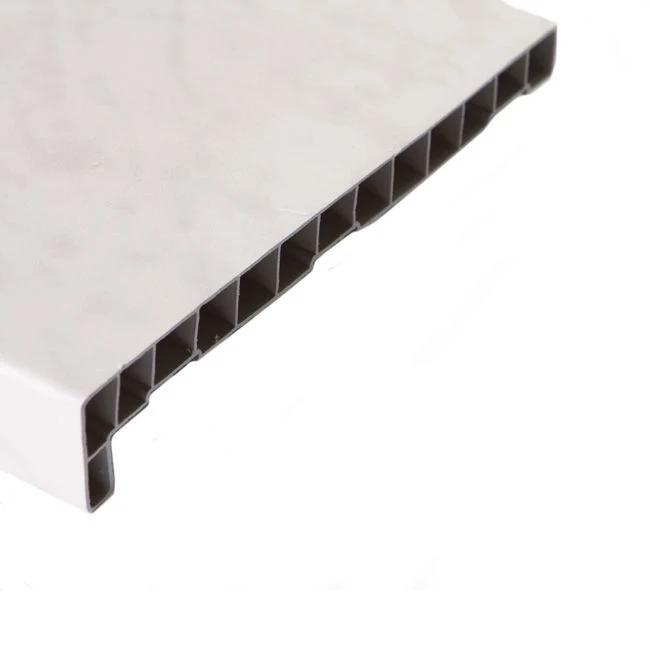 Indvendig PVC‑vindueskarm Form 156 x 25 x 2 cm marmor