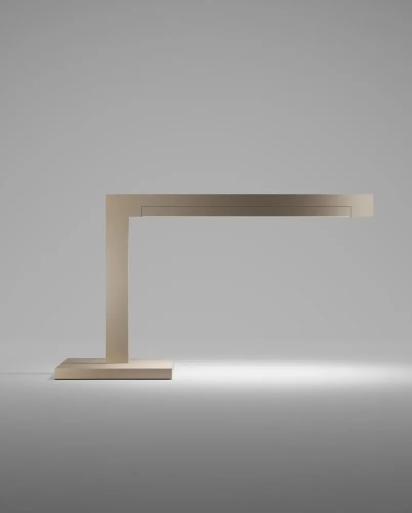 Inlay T2 Linear satinguld LED bordlampe Saltwater Boats