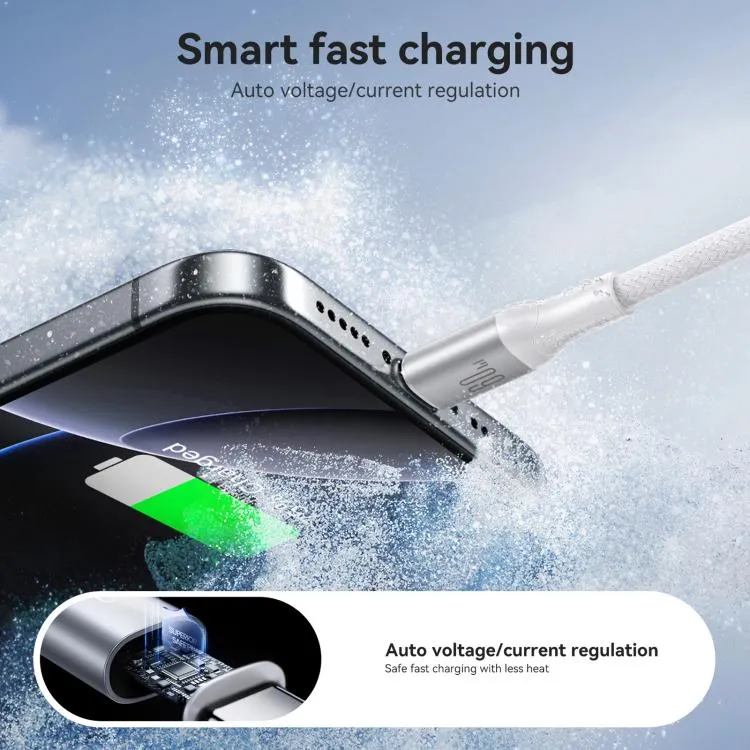 JOYROOM™ | USB- Til Ios charging - Oplade Kabel - 60W - 2M